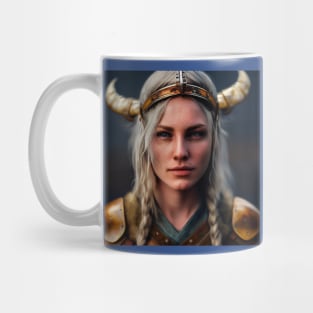 Viking Shield Maiden Mug